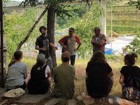 I giovani discutono sul consumo di suolo in Val di Susa/I