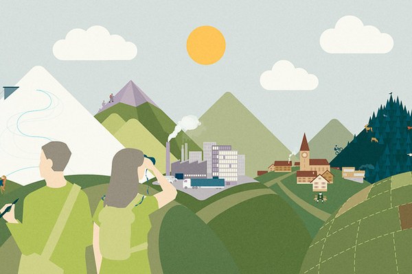 Die Natur, der Kitt der alpinen Gesellschaft