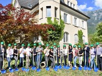 Spatenstich für «Werkstatt Natur & Mensch Schaan»