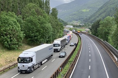 Gesundheitsschädlicher Transitverkehr