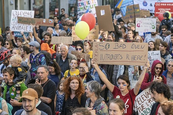 Jugend streikte für Klima- und Alpenschutz