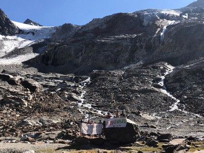 Radtour zum Gletscher