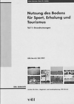 Nutzung des Bodens für Sport, Erholung und Tourismus