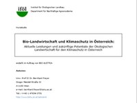 Bio-Landwirtschaft und Klimaschutz in Österreich