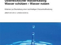 Österreichischer Wasserkatalog: Wasser schützen – Wasser nutzen