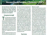 Klimawandel-Anpassung: Zwänge, Herausforderungen, Chancen – Teil 2