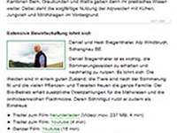 AlpFUTUR: Umsetzungsfilme von Älplern für Älpler