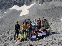 Hike at the Marinet Glacier at St-Paul-sur-Ubaye