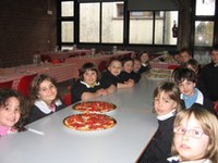 Budoia: Lots of interest in (and enthusiasm for) the organic canteen