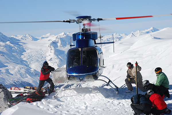 Departure time for helicopters