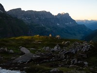 Over the Alps on foot