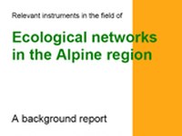 Relevant instruments in the field of Ecological networks in the Alpine region