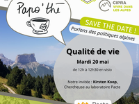 Papo'thé n°7 - Qualité de vie