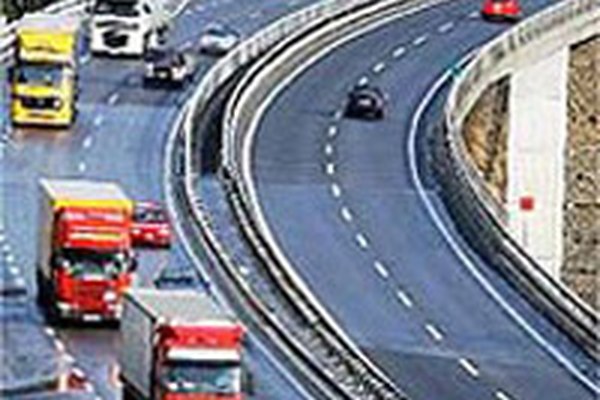 Inauguration de la chaussée roulante entre l'Italie et la France