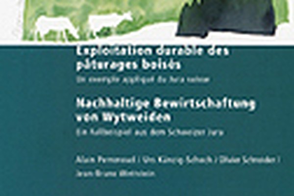 Parution sur l'exploitation durable des pâturages boisés