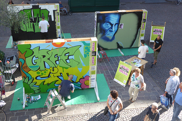 Des graffitis pour protéger l'environment