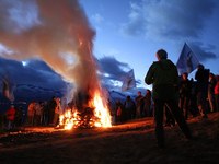 Feu et flamme pour les Alpes