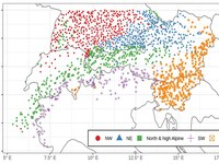Toujours moins de neige dans les Alpes