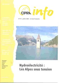 Cipra-Info 76 : Hydroélectricité: Les Alpes sous tension