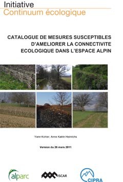 Catalogue de mesures susceptibles d'améliorer la connectivité écologique dans l'espace alpin
