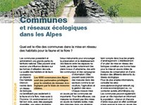 Communes et réseaux écologiques dans les Alpes