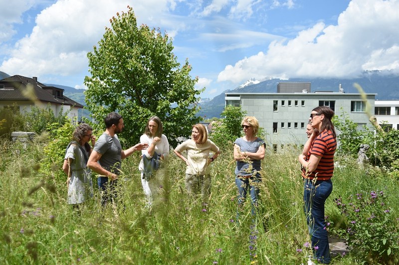 « Garta Gspröch » au Netzwerkstatt Alpen à Schaan/LI en juin 2024.