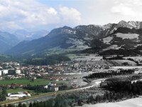Fotografie documentano il cambiamento del paesaggio e la bellezza delle Alpi