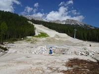 Cortina 2026:  sbancamenti  al posto dei giochi "verdi" invernali