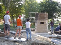 Giovani in cantiere: la terra cruda