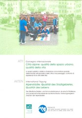 Città alpine: qualità dello spazio urbano, qualità della vita