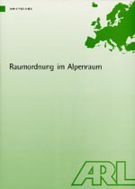 Raumordnung im Alpenraum (Assetto del territorio nello spazio alpino)