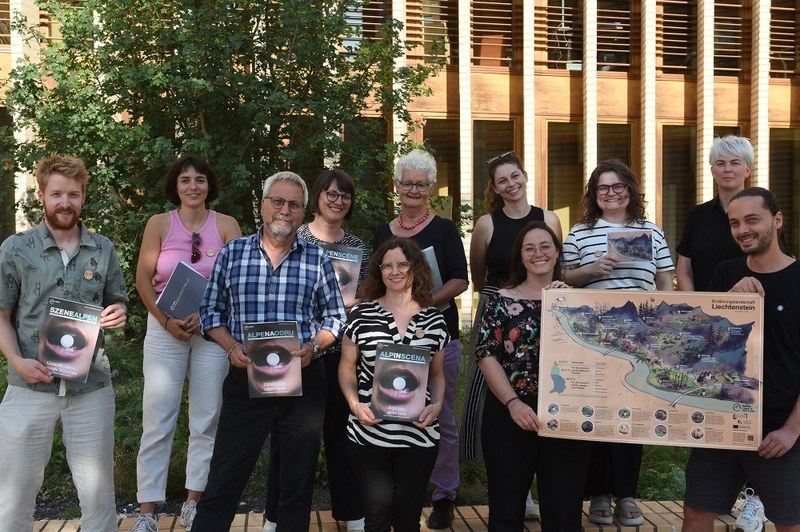 Zaključek projekta „Bon Appéti!“ in vernisaža Alpe na odru avgusta 2024 v Vaduzu/LI.